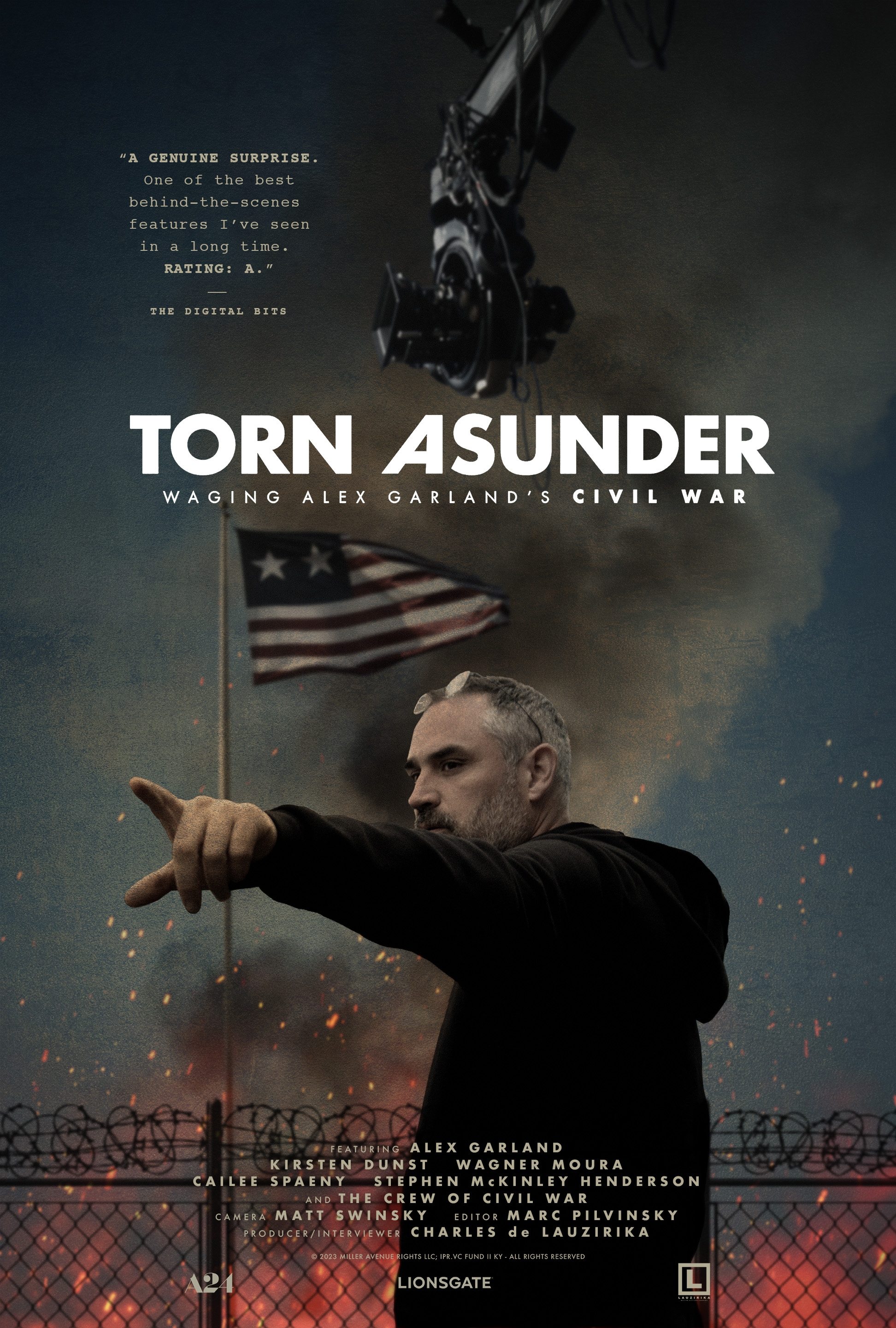 Постер Torn Asunder: Waging Alex Garland's Civil War